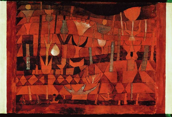 Indischer Blumengarten, 1922. from Paul Klee