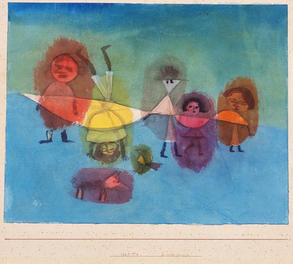 Kindergruppe from Paul Klee