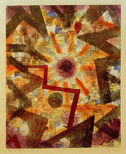 Und es ward Licht, 1918, 163. from Paul Klee