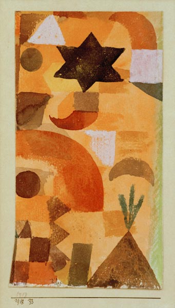 Vignette an Aegypten. 1918.33. from Paul Klee