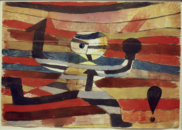 Laeufer, 1920/25. from Paul Klee
