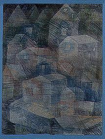 The last village in the /(pH) .-valley from Paul Klee