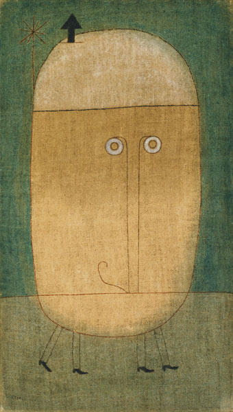 Mask of Fear from Paul Klee