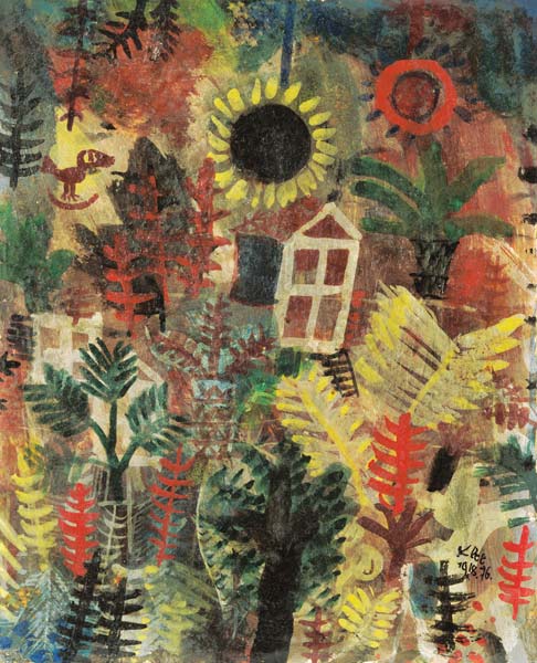 Garden landscape. from Paul Klee