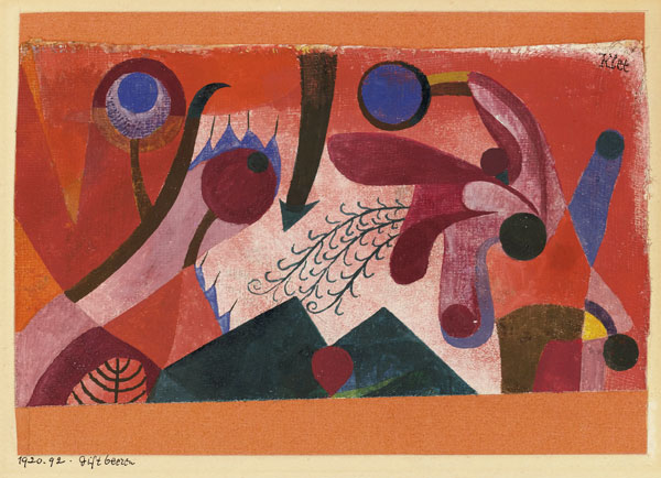Poisonous Berries from Paul Klee