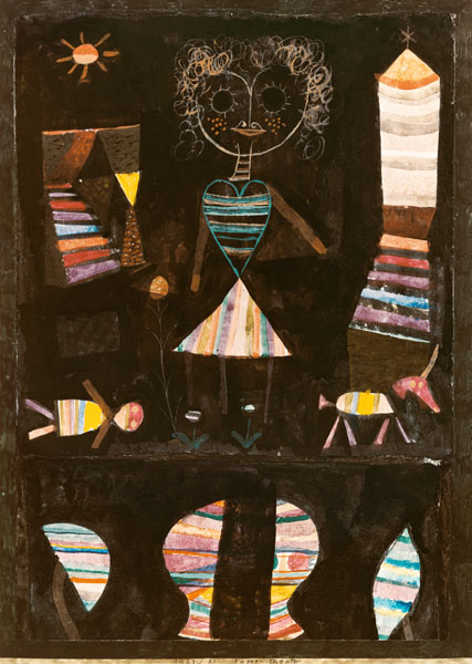 Puppet theatre 1923 21 from Paul Klee
