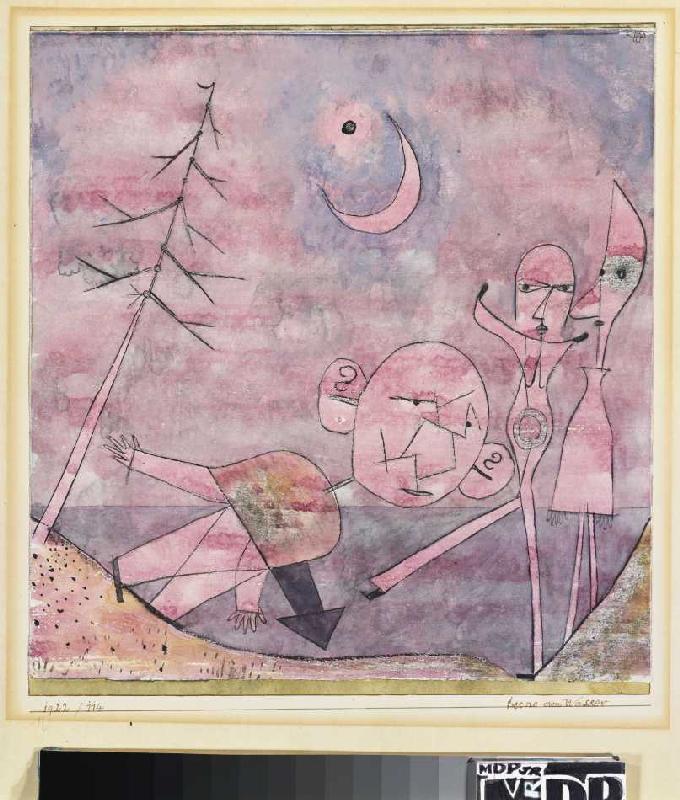 Scene am Wasser from Paul Klee