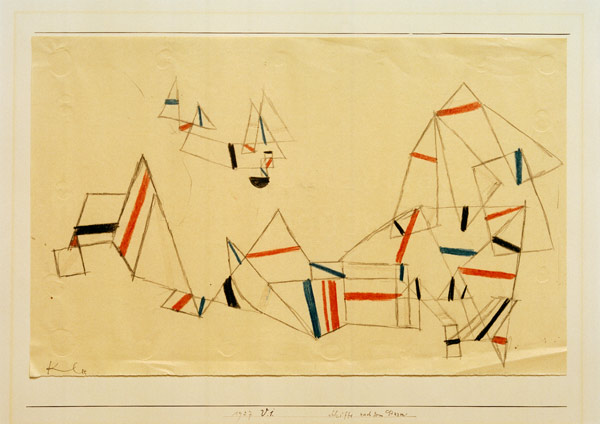 Schiffe nach dem Sturm, from Paul Klee