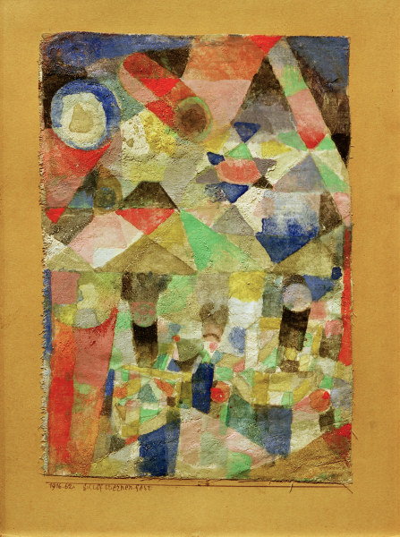 Schiffsternenfest, from Paul Klee