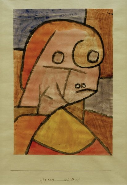 Und dann?, from Paul Klee