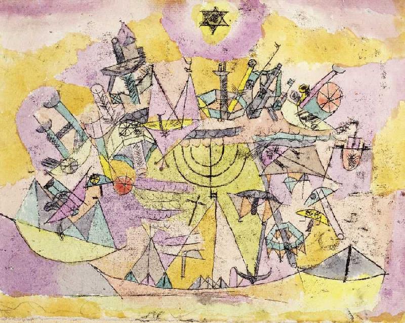 Unstern der Schiffe from Paul Klee