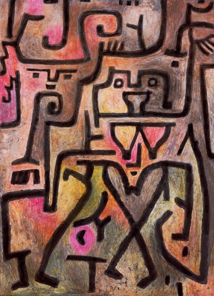 Woods witches from Paul Klee