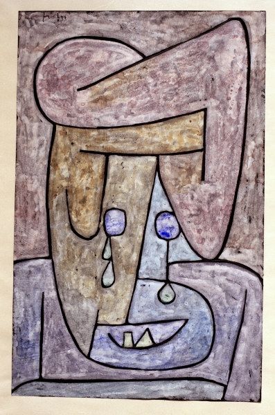 Weinende Frau, 1939, 904 (XX 4). from Paul Klee
