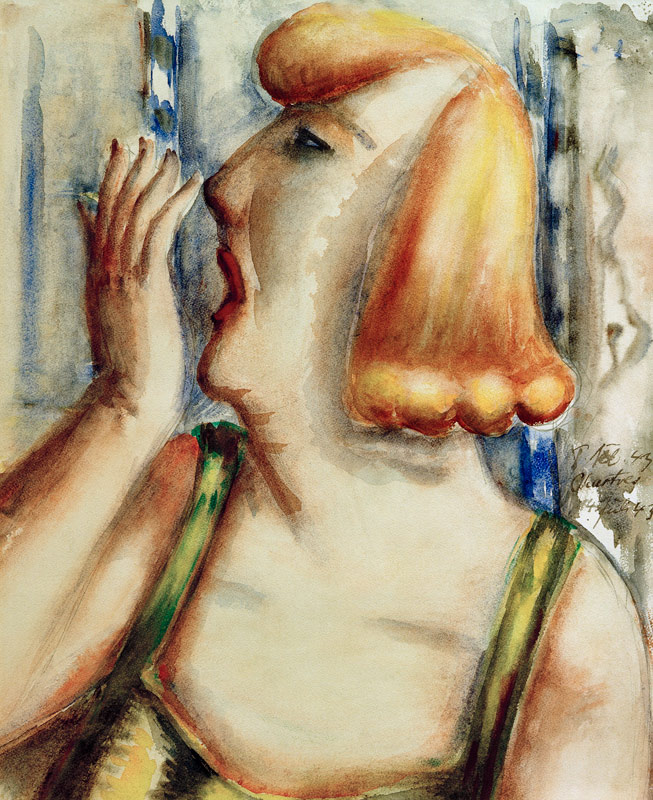 Yawning woman from Paul Kleinschmidt