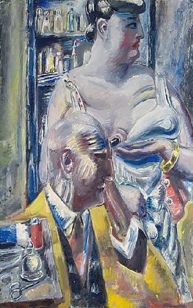 Lady at the Doctors I; Dame beim Arzt I, 1948