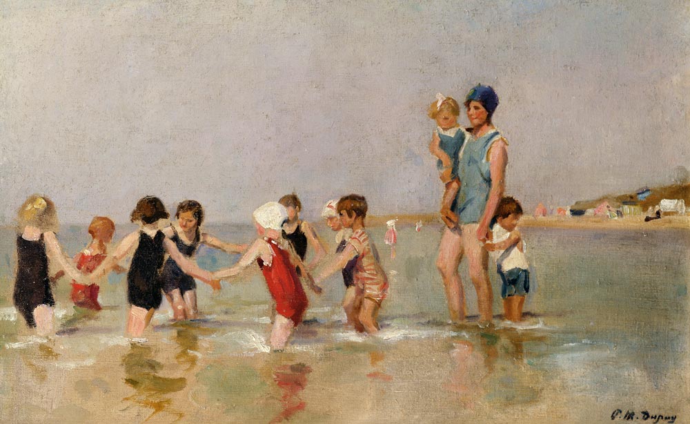 Children Bathing from Paul Michel Dupuy