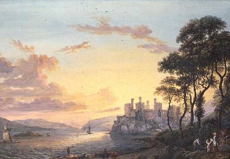Conway Castle from Paul Sandby