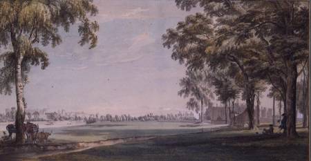 Eton College and Windsor from the Playing Fields from Paul Sandby