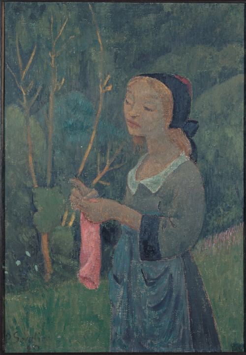 Girl with a Pink Stocking from Paul Serusier