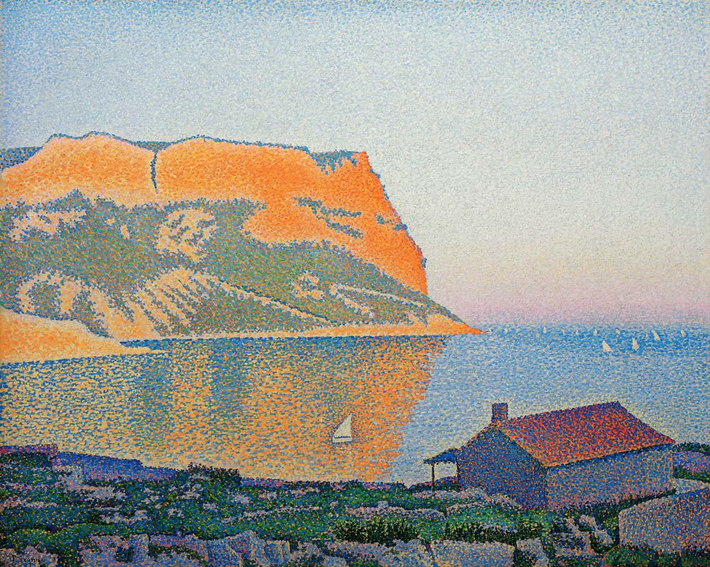 Cassis, Cap Canaille from Paul Signac