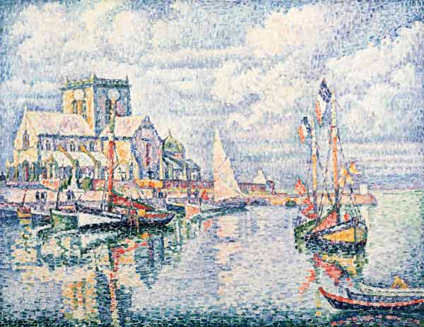 Le Port De Barfleur from Paul Signac