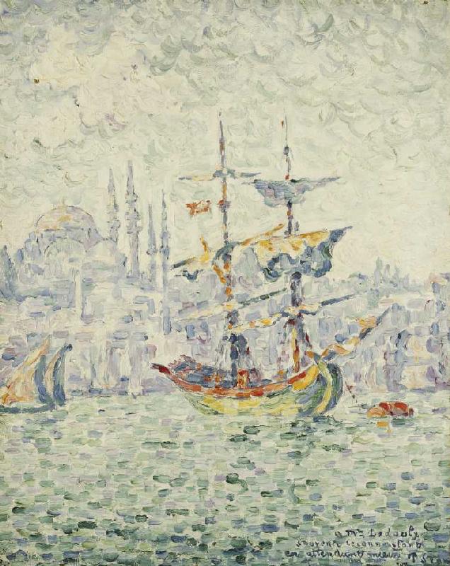 Der Hafen in Konstantinopel from Paul Signac