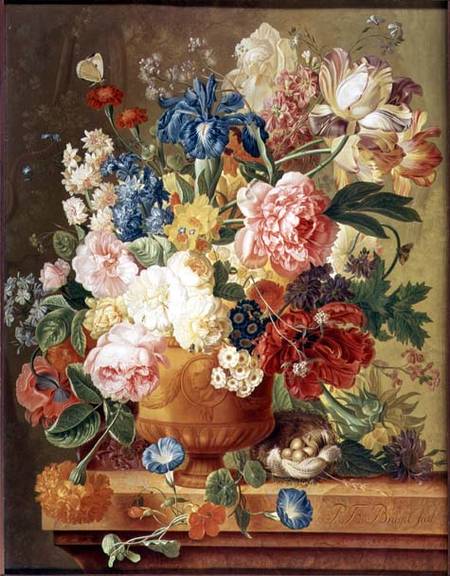 Flowers in a Vase from Paul Theodor van Brussel