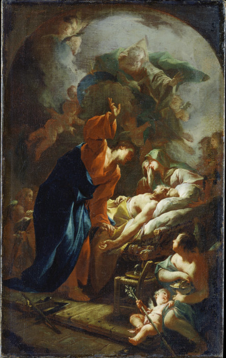 The Death of Joseph from Paul Troger
