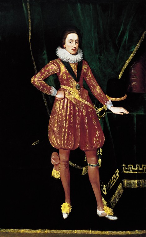 Charles I as prince of Wales from Paul van Somer
