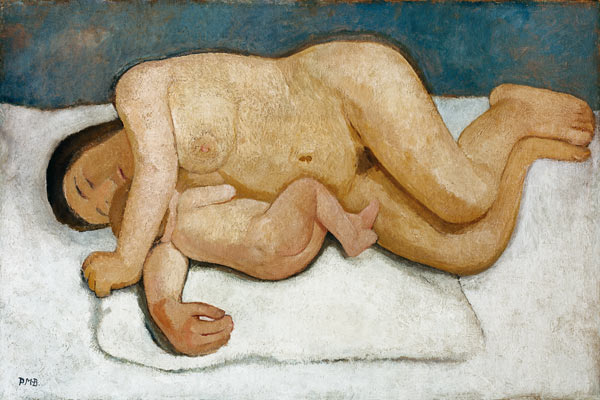 Mother and child reclining figure's acts from Paula Modersohn-Becker