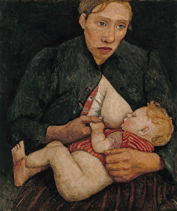 Suckling Mother from Paula Modersohn-Becker