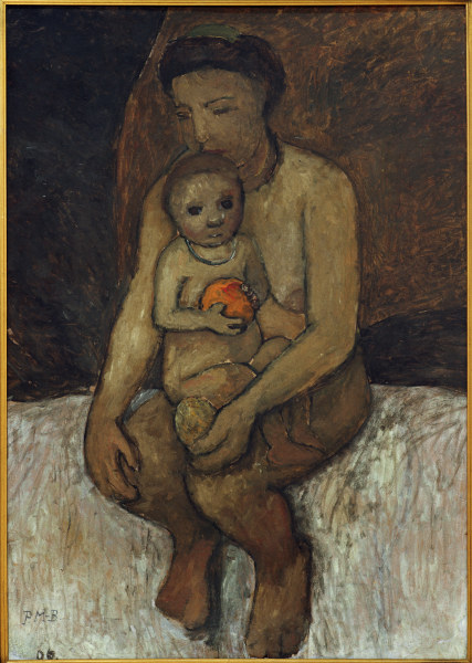 Mother and Child from Paula Modersohn-Becker