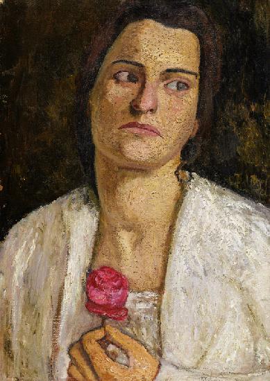 Portrait Clara Rilke of Westhoff