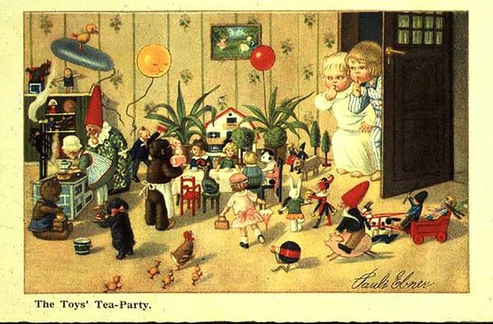 The Toys Tea Party from Pauli Ebner