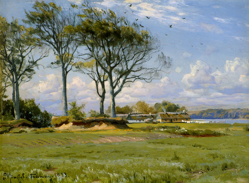Spring Landscape from Peder Moensted