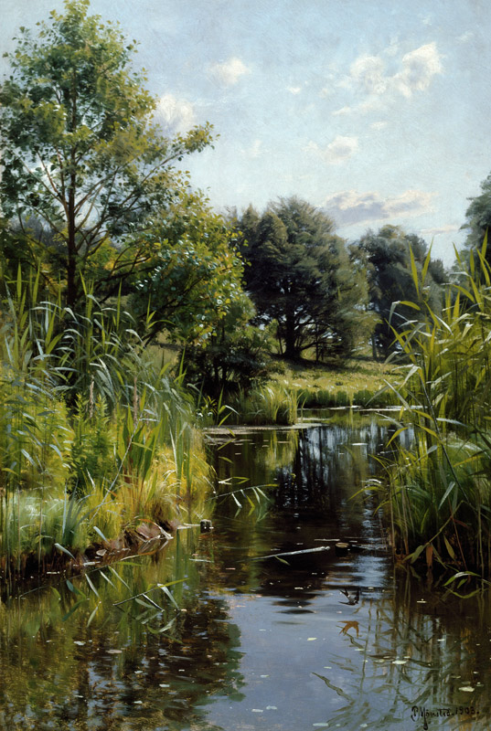 Reeds at the Lake from Peder Moensted