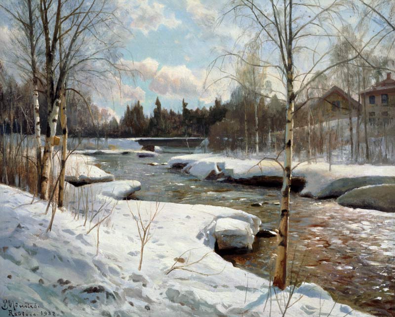 Sunny Winter's Day from Peder Moensted