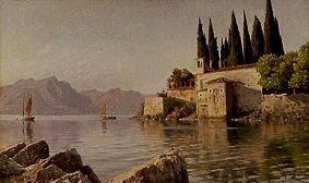 Lago Maggiore with Punta of San Vigilio. from Peder Moensted
