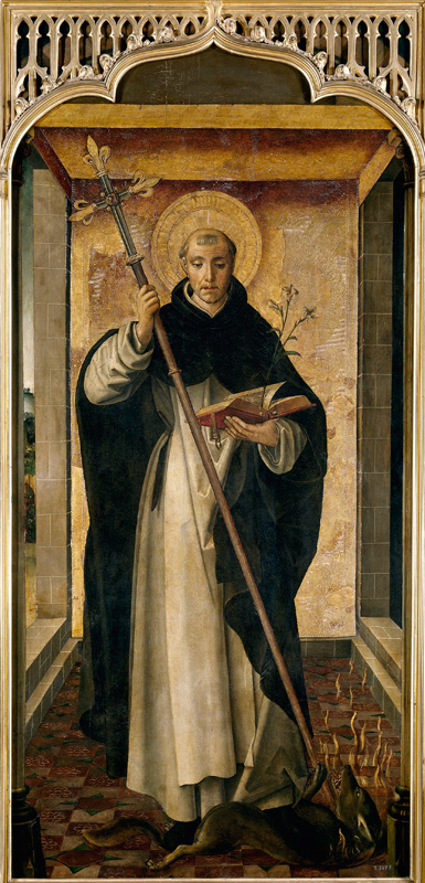Saint Dominic from Pedro Berruguete