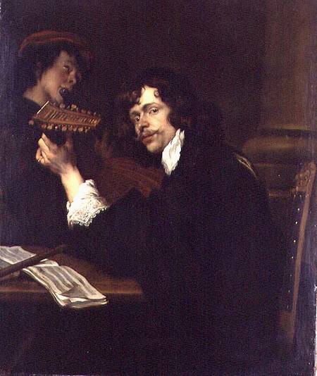 Portrait of a musician from Peeter Franchoys