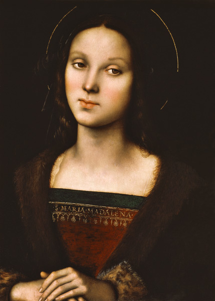 Mary Magdalene / Perugino from Perugino (eigentl. Pierto di Cristoforo Vanucci)