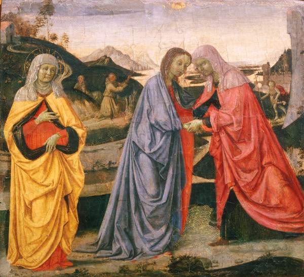 The Visitation / Perugino / c.1472/75 from Perugino (eigentl. Pierto di Cristoforo Vanucci)