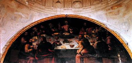 The Last Supper from Peruvian School