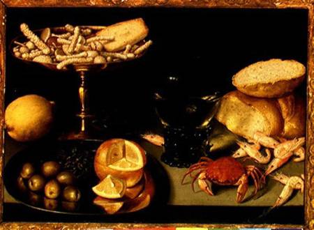 Still Life with Fruit and Shellfish from Peter Binoit