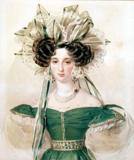 Portrait of Princess Elizabeth Vorontsova (1792-1856) from Peter Fedorowitsch Sokolov