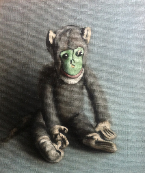 Green Face Monkey from Peter Jones