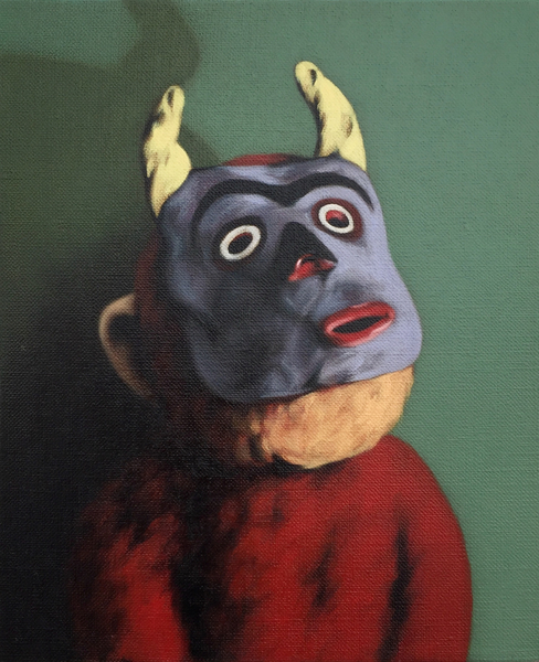 Monkey in Cow Mask from Peter Jones