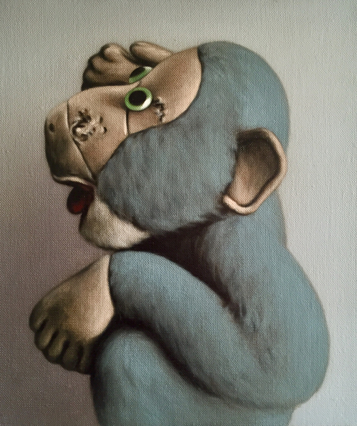 Soft Blue Monkey from Peter Jones