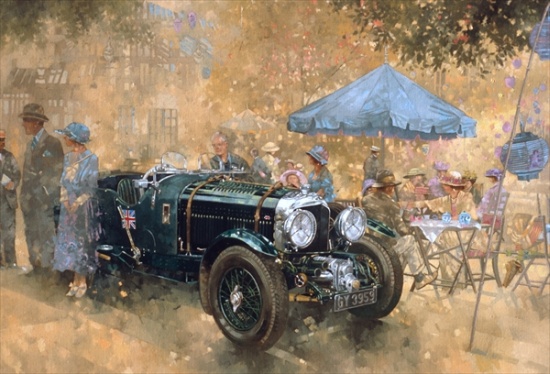 Garden party with the Bentley from Peter  Miller