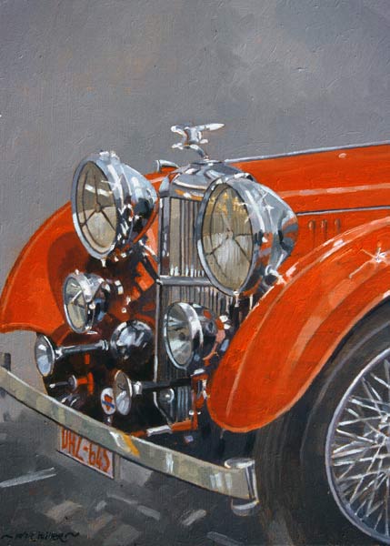 Red Sp.25 Alvis (oil on canvas)  from Peter  Miller